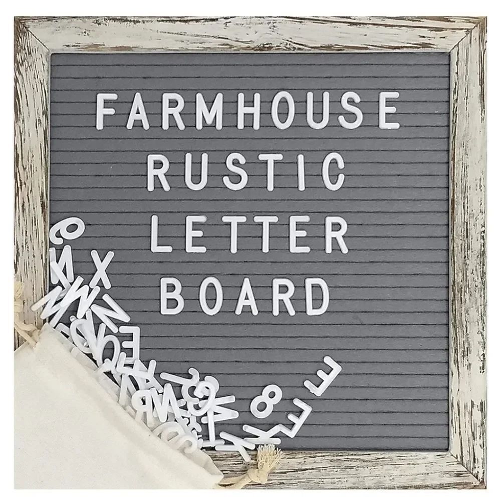 Letter Sign Board with Precut Letters Words Numbers - Picture 6 of 14